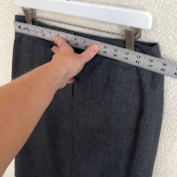 Loft Skirt Womens Size 6 Grey Wool Pencil‎ - Picture 2 of 7